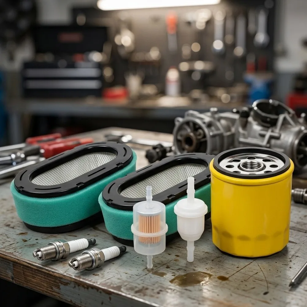 Filter Change Kit For Lawn Mowers As Shown 7000 for Series Filter Set Includes 2 Air Filters Contains 2 Pre-cleaners