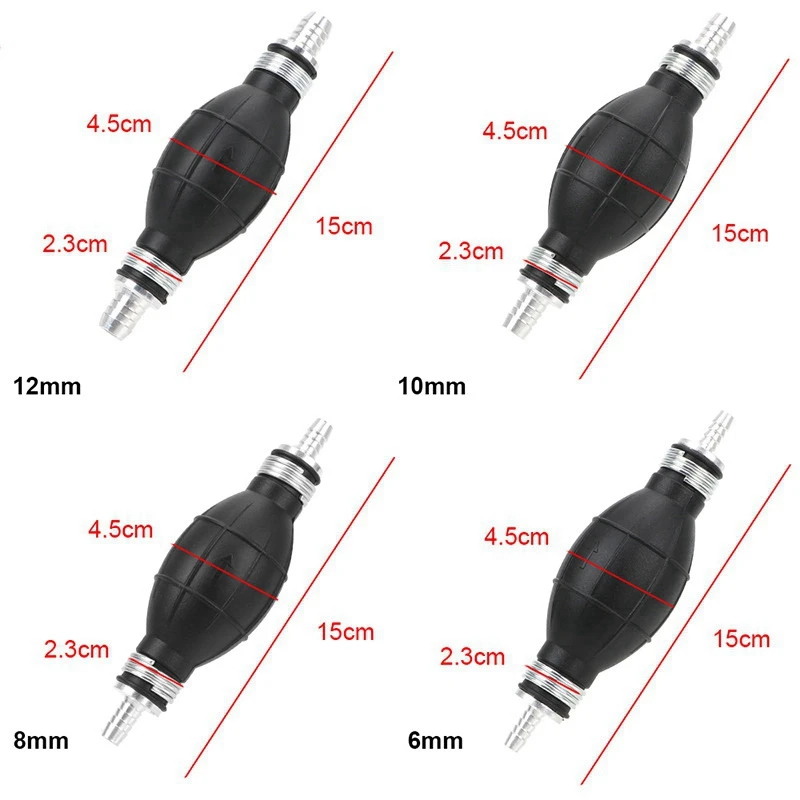 Hot Fuel Pump Hand Durable Pump Bulb Pump Priming Tool Fuel Pipe Pump Bulb for Cars Ship Boat