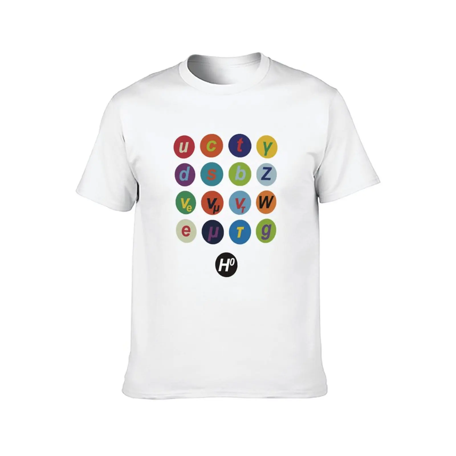 Standard model of elementary particles T-Shirt t shirts for man pack white anime t shirts oversize T-Shirt