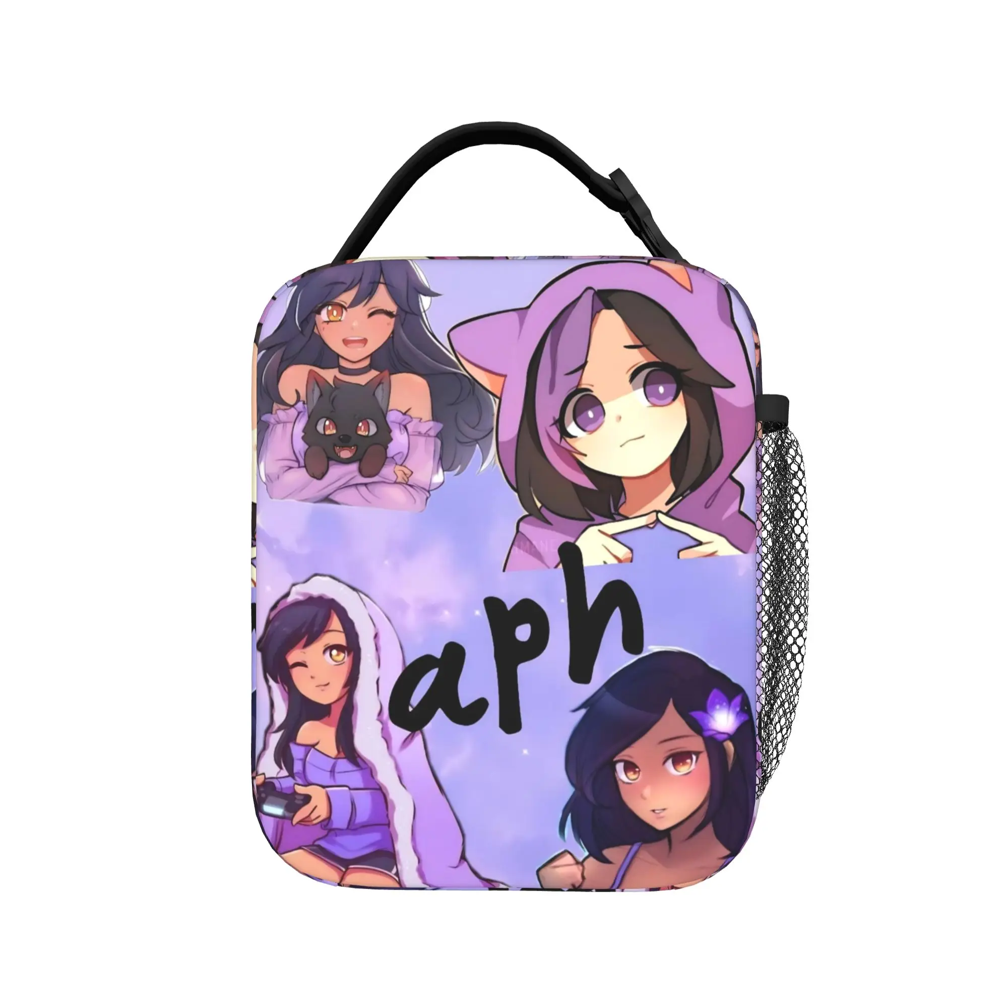 Insulated Lunch Bags A-Aphmau Cartoon Merch  Storage Food Box New Arrival Cooler Thermal Bento Box For School