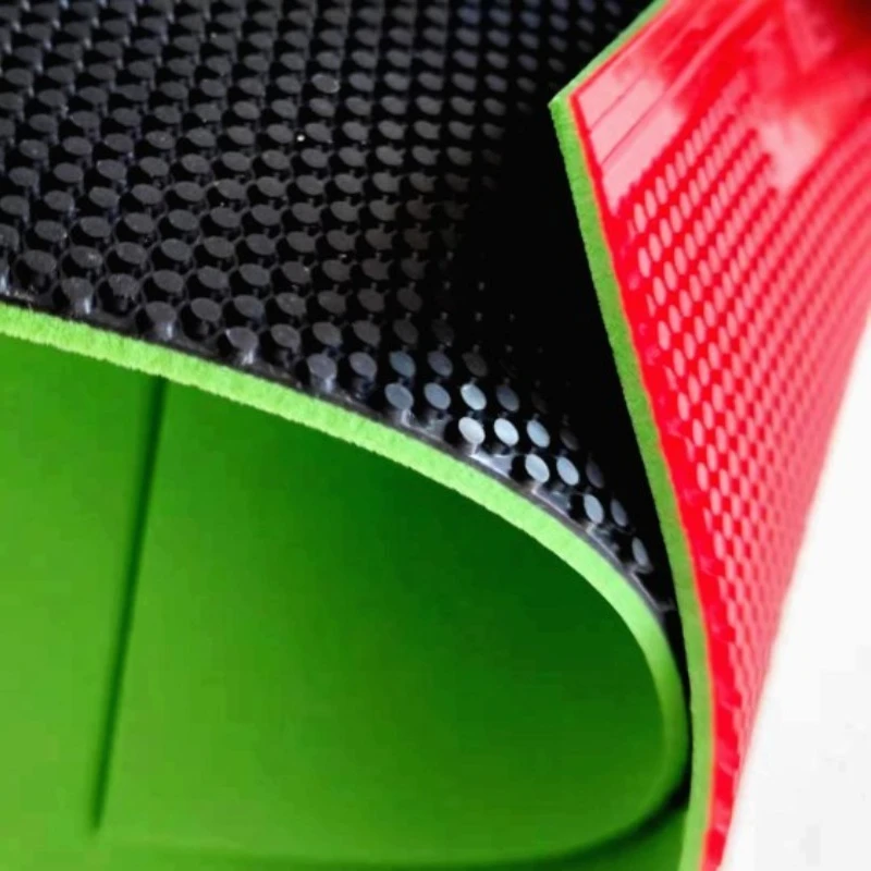 لوح مطاطي لتنس الطاولة من Kasfu ذو جزيئات كبيرة، إسفنجة طاقة داخلية فريدة من نوعها مقاومة لغرق الهجوم السريع