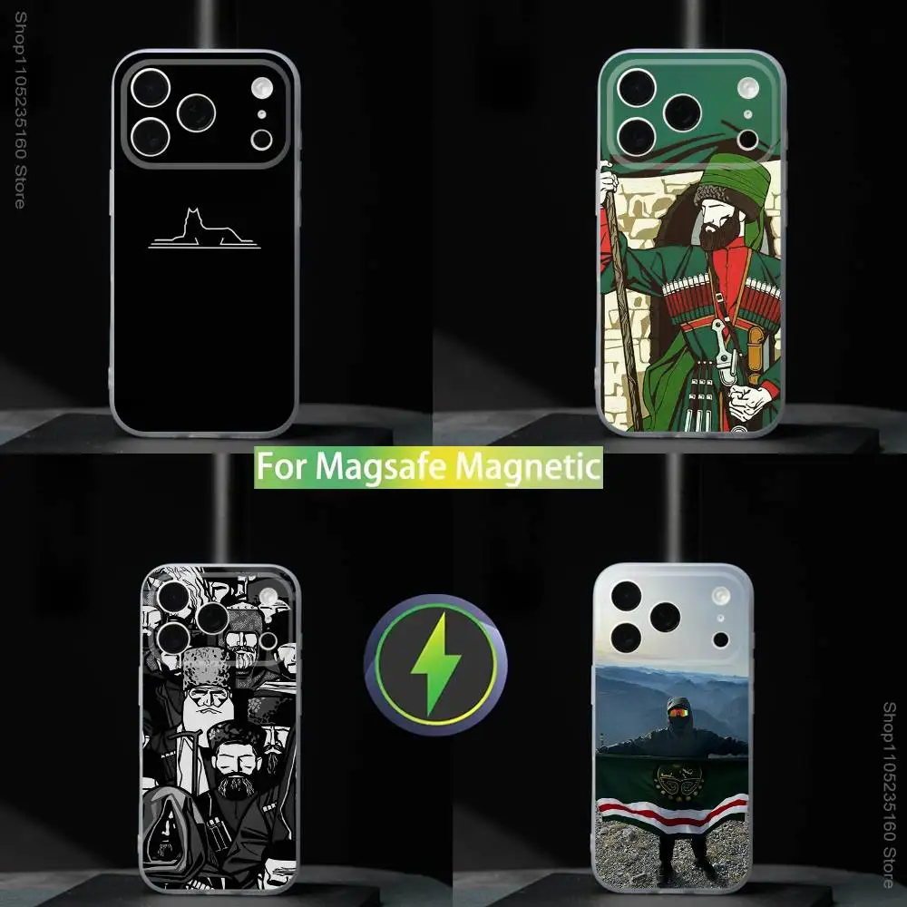

Chechen Coat Of A-Arms Phone Case For iPhone 17,16,15,14,13,12,11,Pro,Max,Plus,Mini,SE4,E For Magsafe Wireless