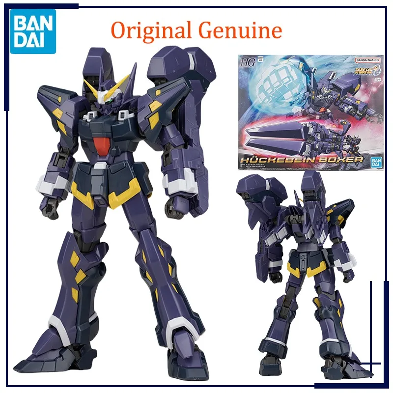 

Original Genuine Bandai Anime Super Robot Wars Huckebein Boxer HG Assembly Model Toys Action Figure Gifts Collectible Ornaments