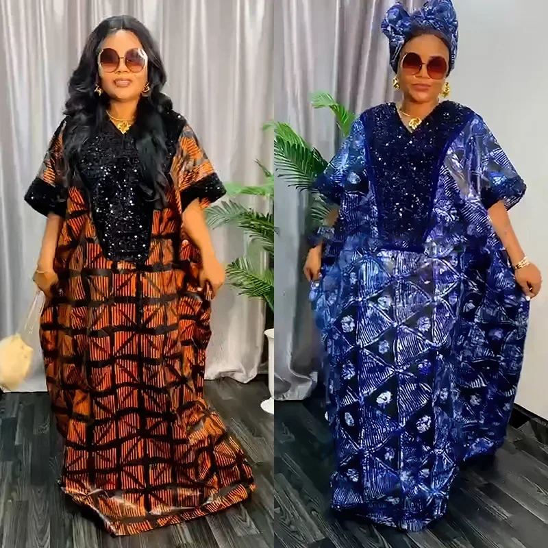 Abayas africanas para mulheres, Dubai Luxury Caftan, Vestidos de festa de casamento, Boubou Robe Outfit, Moda muçulmana, 2022