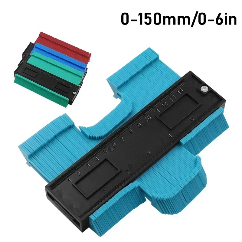 Ruler Contour Duplicator Ceramic Contour Carpet Measuring Tools Template Tile Gauge Cutting Woodworking Angle Duplicator Profile