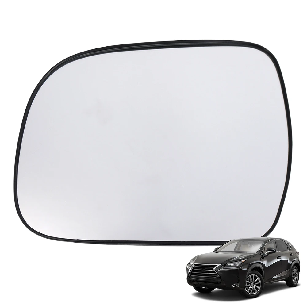 Wing Mirror Glass Heated Spherical Left/Right Side Replace 87901-4806 87901-48040 for Lexus RX300 RX330 RX350 RX400h 2003-2008