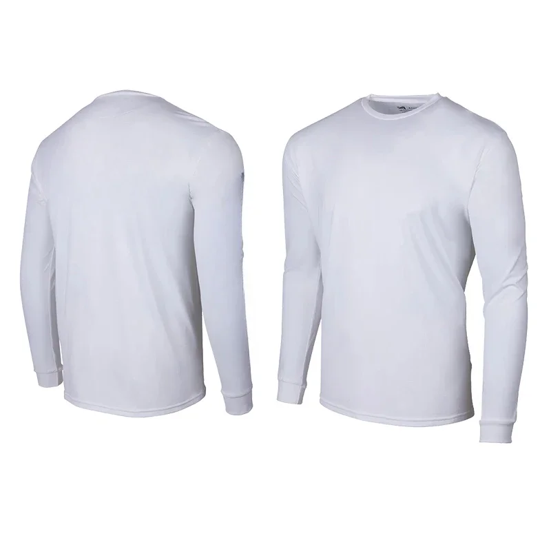

Fishing Shirt Men Summer Outdoor Fishing Clothing Sunscreen Long Sleeve Fish Print Casual Shirts Anti-UV Fishing Shirts
