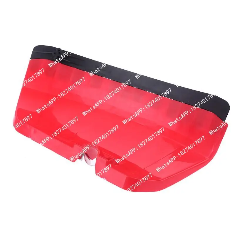 Lawn mower grass catcher, string trimmer guard, plastic protective shield mudguard, blade guard