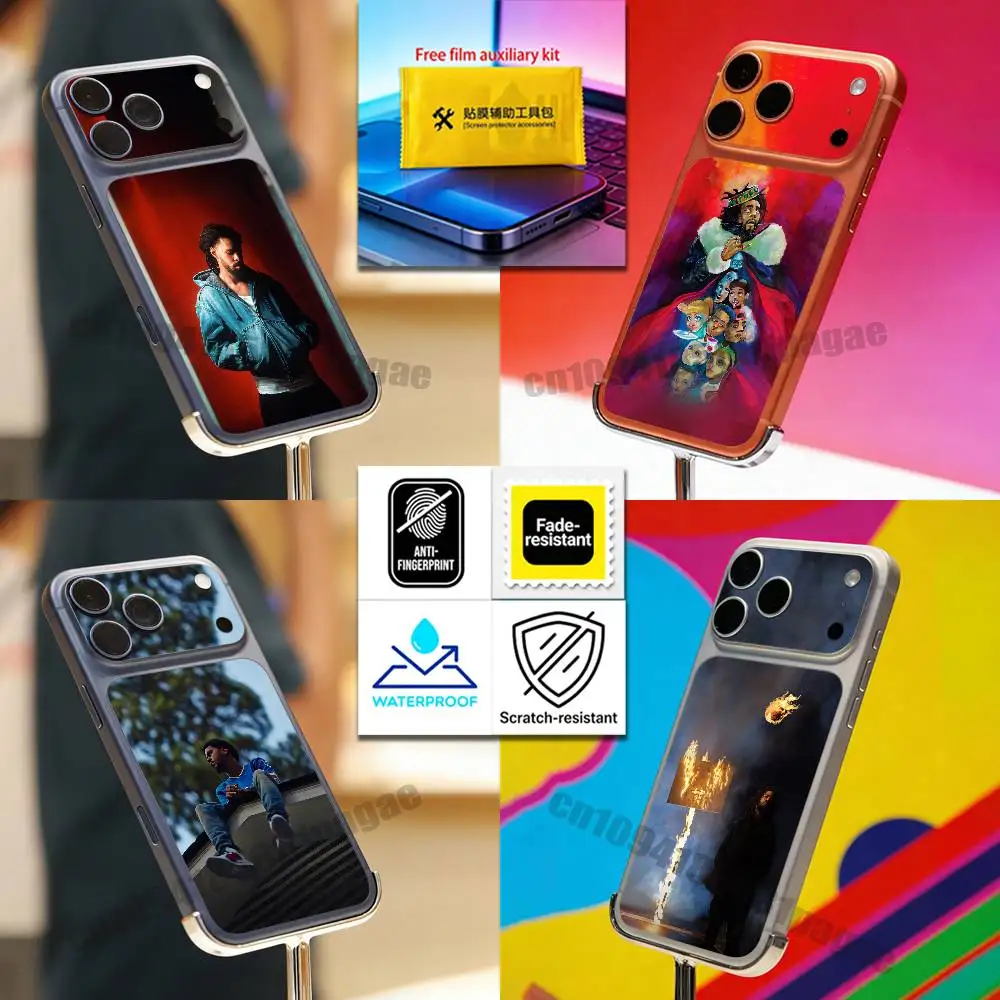 

For J-J Cole The Fall Off iPhone 17 PRO MAX 17PROMAX PROMAX Back Protective Film Cover Protector Sticker Waterproof