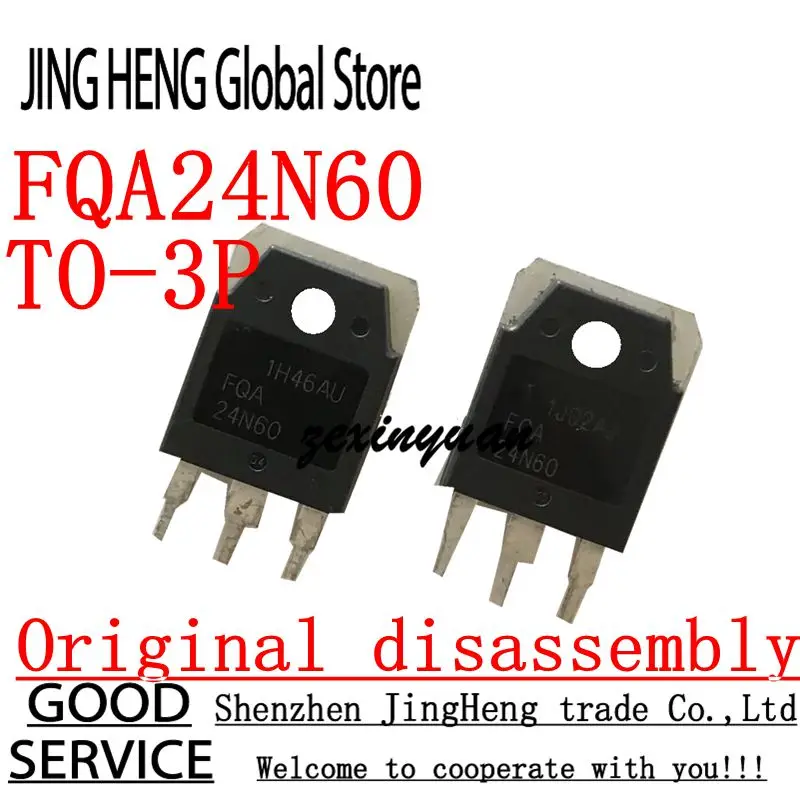 10PCS FQA24N60 TO-3P Original disassembly