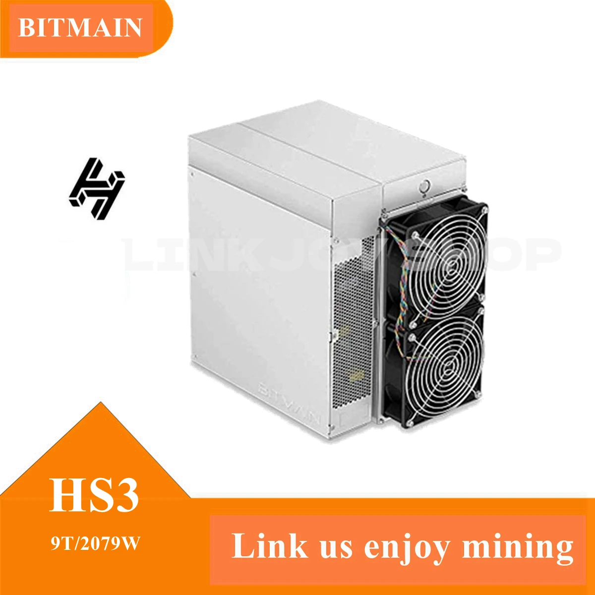 

Antminer HS3 9Th/S 2079W Handshake Algorithm Asic Power Supply Included from Bitmain