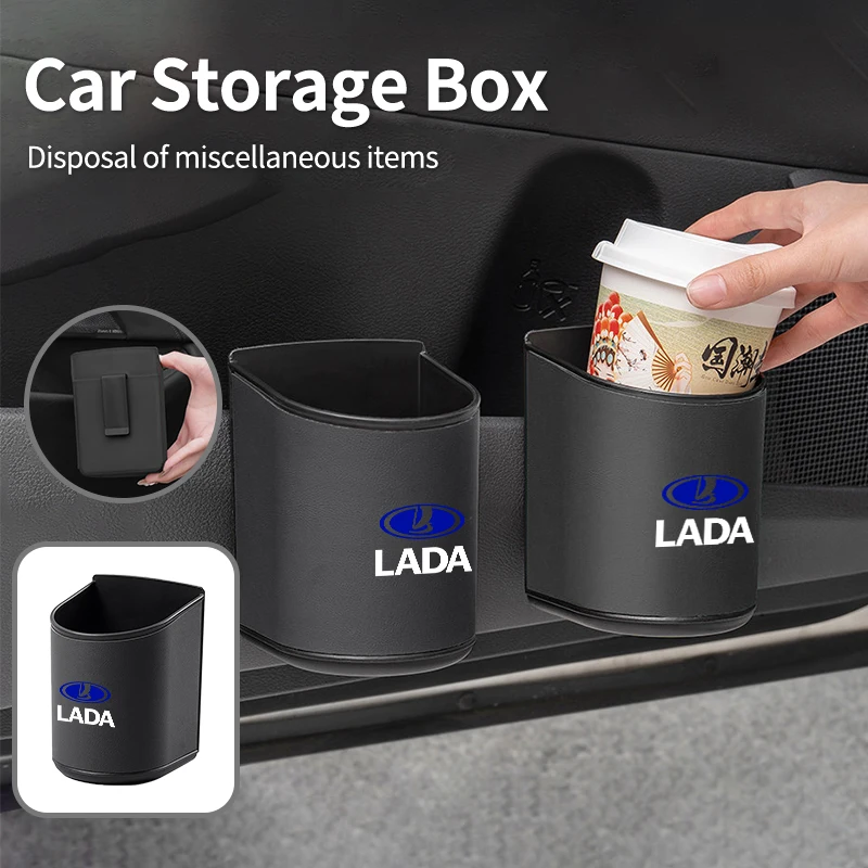 Car Door Water Cup Box Mug Drinks Storage Bag Accessories For Lada 2110 2114 Largus 2112 110 2105 2107 2106 Priora