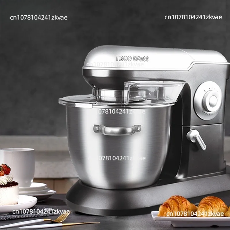 Two Pieces, Household Kitchen Desktop Multi-function Automatic Mixing and  Beating Chef Machine 6.5 Cooking and Noodle Machine