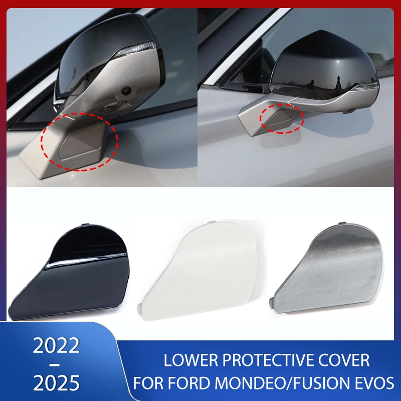 Rearview Mirror Lower Protective Cover Decorative Covers Frame For Ford Mondeo/Fusion Evos 2022 2023 2024 2025