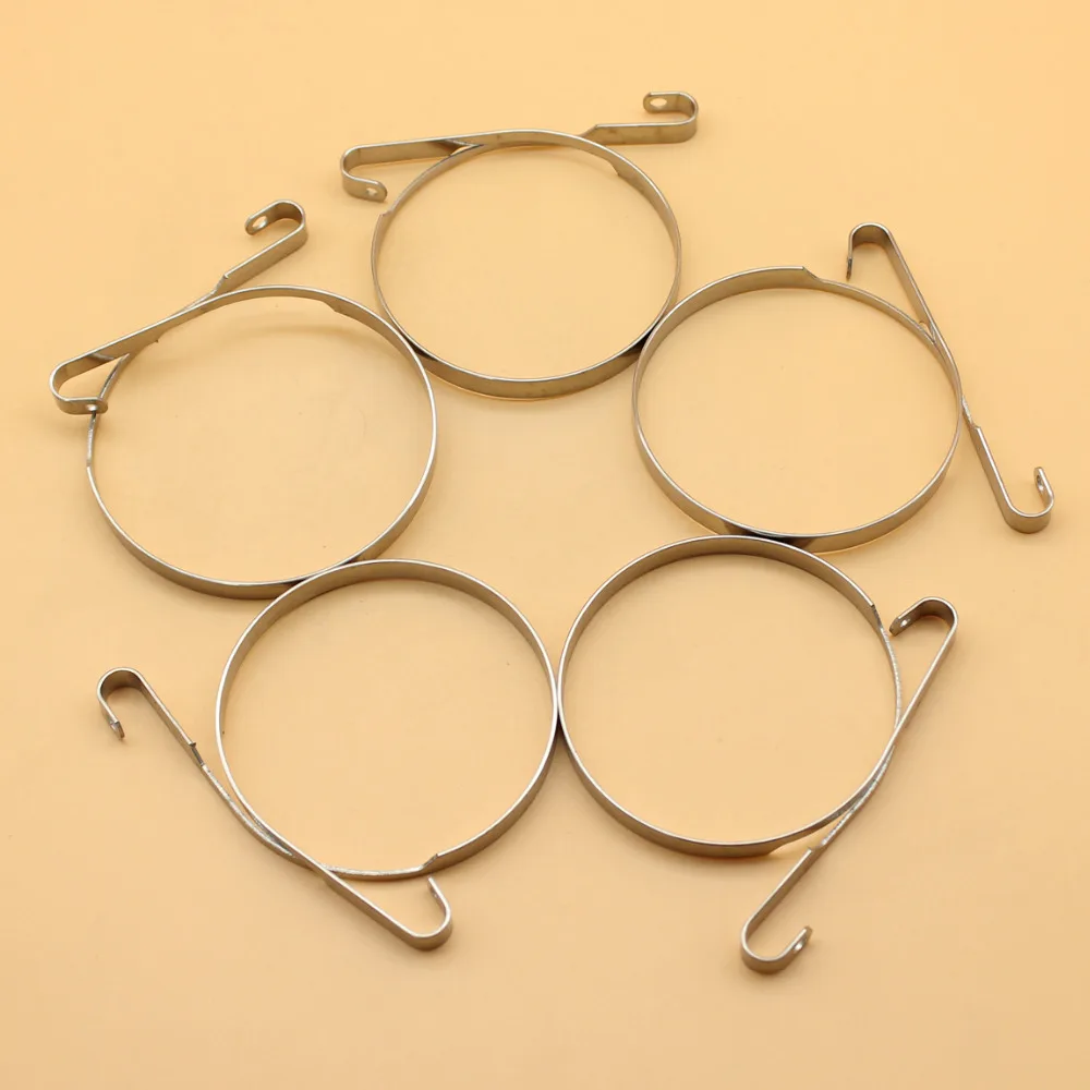 5 piezas/lote Banda de freno para motosierra Husqvarna 340 345 346XP 350 351 353 357 359, piezas de motor 537043001, motosierra de gasolina