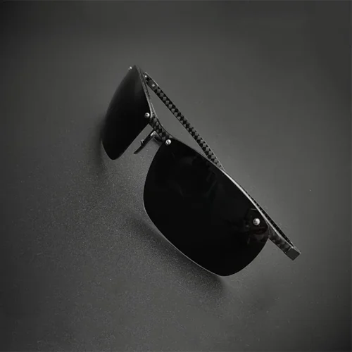 Gafas De Sol De fibra De carbono con protección UV400, lentes De Sol polarizadas para deportes, ciclismo, conducción, pesca, antideslumbrantes