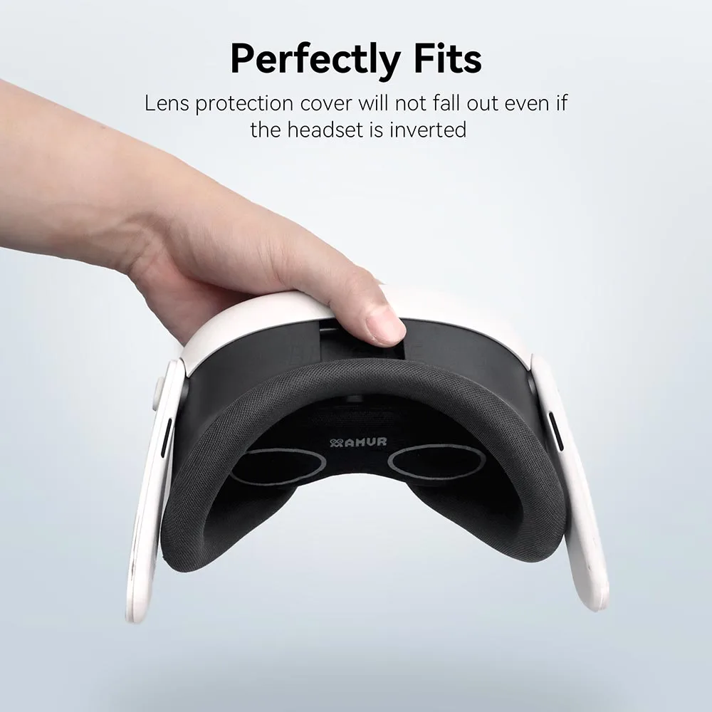 STARTRC /AMVR Universal Non-slip Silicone Lens VR Glasses Dust Baffle Protector For Apple Vision Pro/Oculus Quest 3 VR ACC