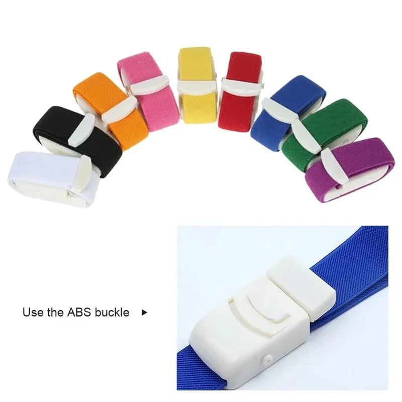 1Pcs Colorful Medical Paramedic Tourniquet Quick Release Buckle Outdoor Sport Emergency for First Aid Medical Nurse General Use