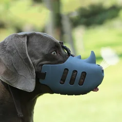 Adjustable Dog Muzzle Soft Silicone Breathable Strong Basket for Small Medium Large and X-Large Dogs Stop Biting Barking Chewing