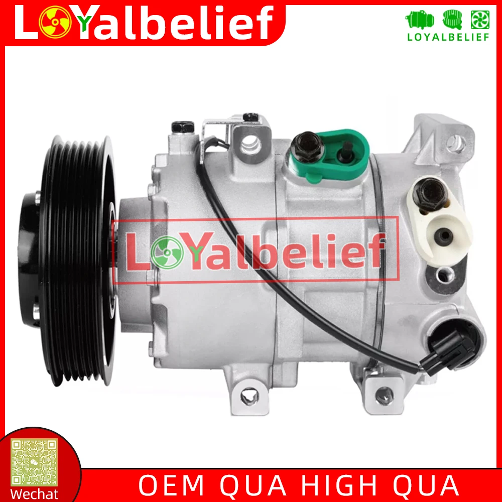 

DVE12 AC Compressor & AC Clutch For Hyundai Accent Kia Rio L4 1.6L 2012-2017 CO 20765C 177324 178324 977011R100 97701-1R100