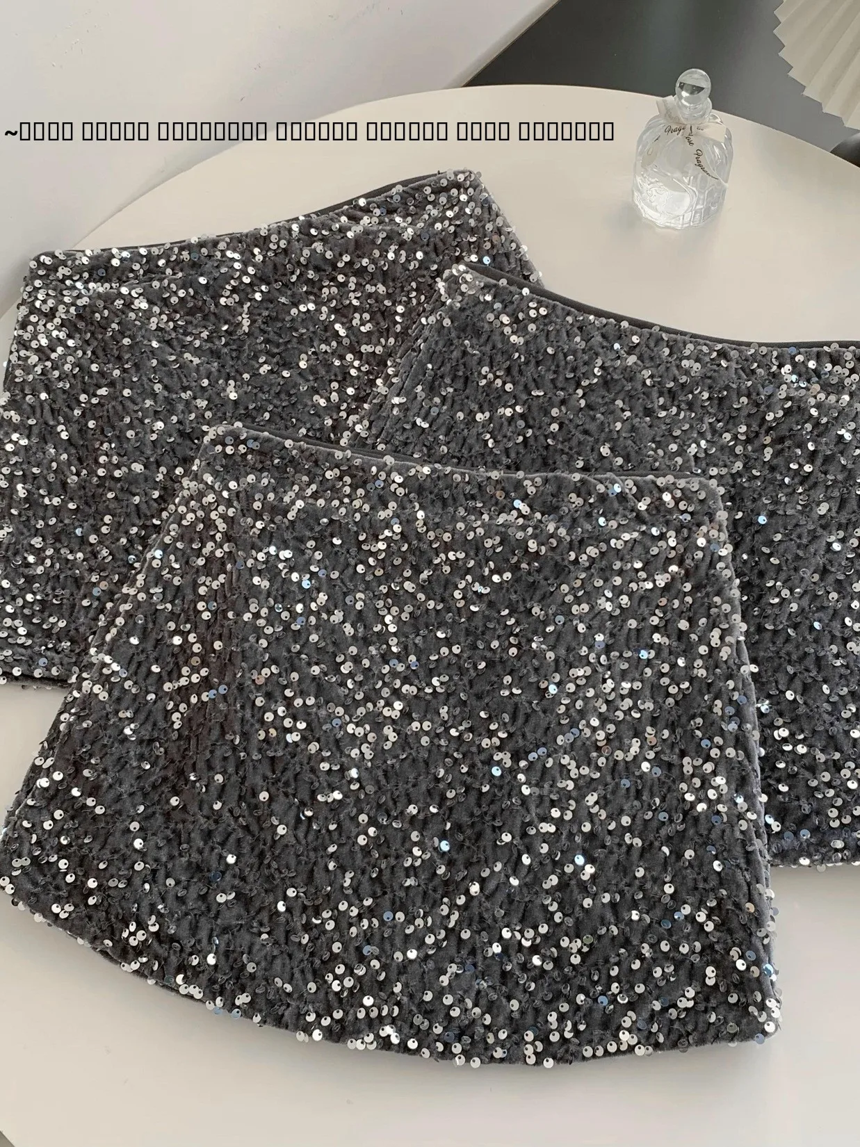 

Sexy Sequin ort Skirt Bodycon mid Waist Street Sle ort Skirt for Young Women 8-24 Years Old Summer Collection