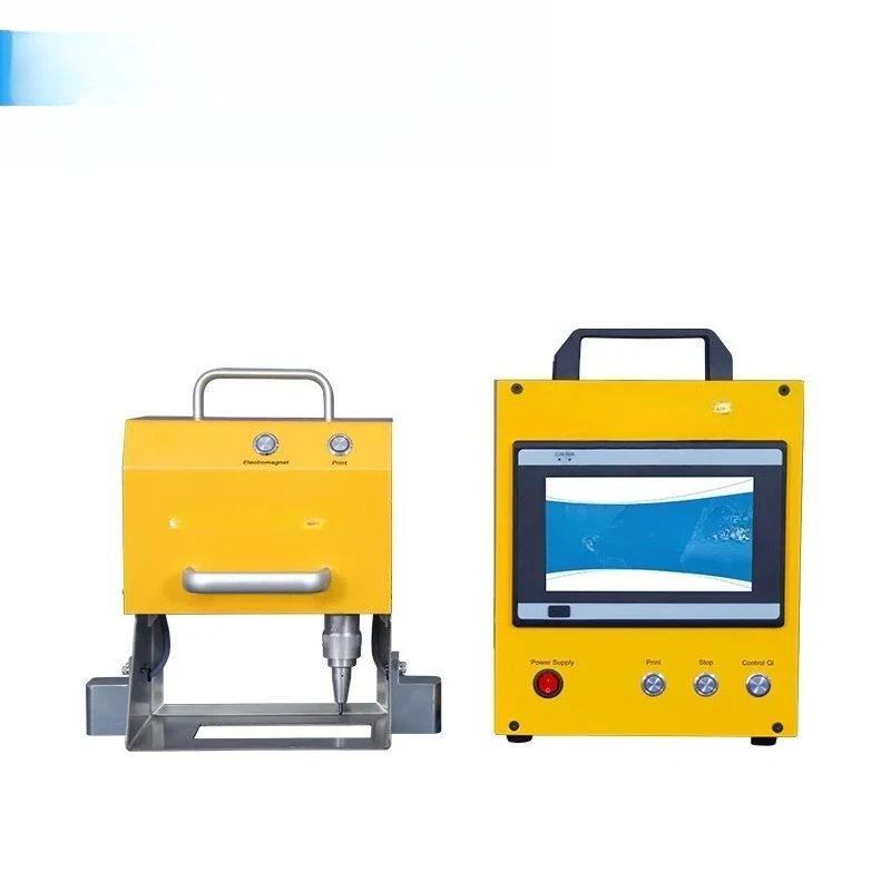 Portable Chassis Vin Number Nameplate Multi Function Metal Electric Pneumatic Dot Peen Marking Engraving Engraver Marker Machine