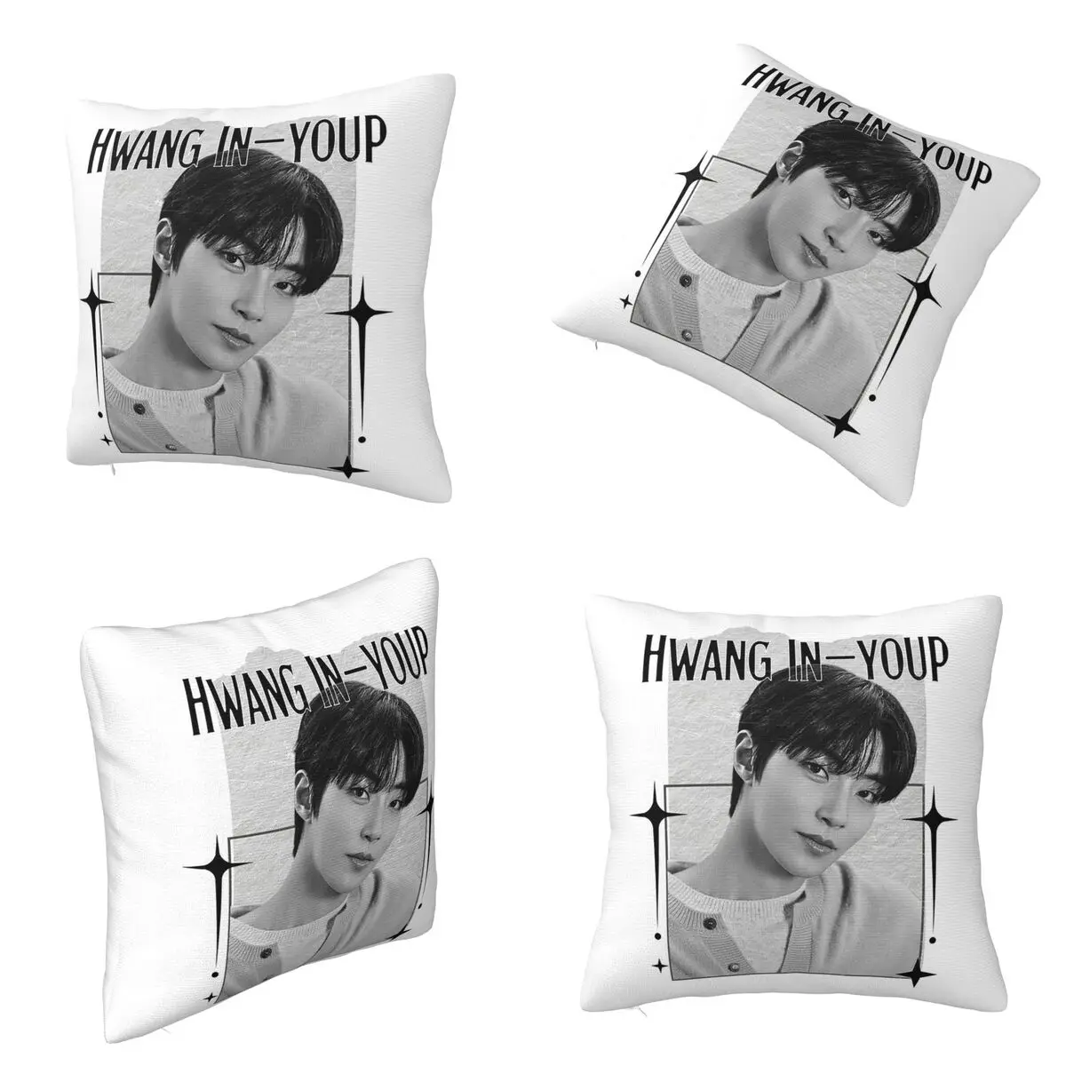 Hwang In Yeop Hot Kpop Square Pillowcase Cushion Cover Pillow Case Throw Pillow Cover for Home Sofa Living Room