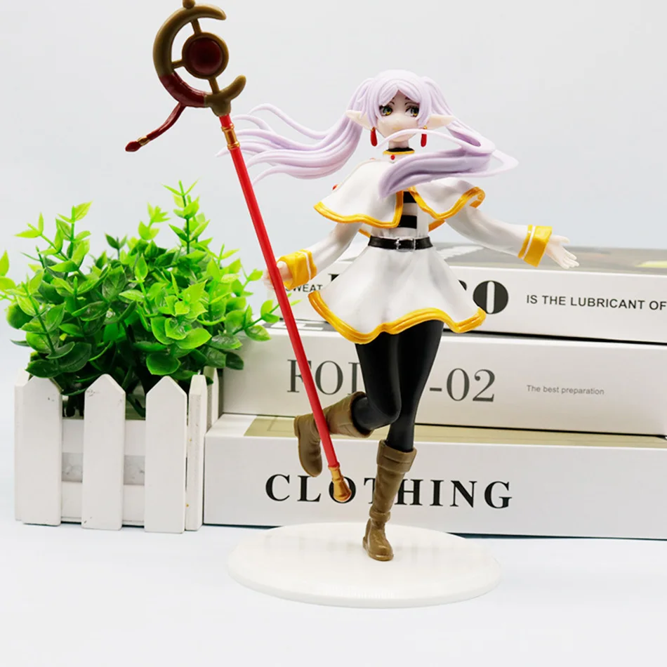 20 سنتيمتر أنيمي فريرين: ما وراء رحلة نهاية الشكل فريرين سطح المكتب تزيين مجموعات لعبة Kawaii فتاة هدية عمل الشكل البلاستيكية