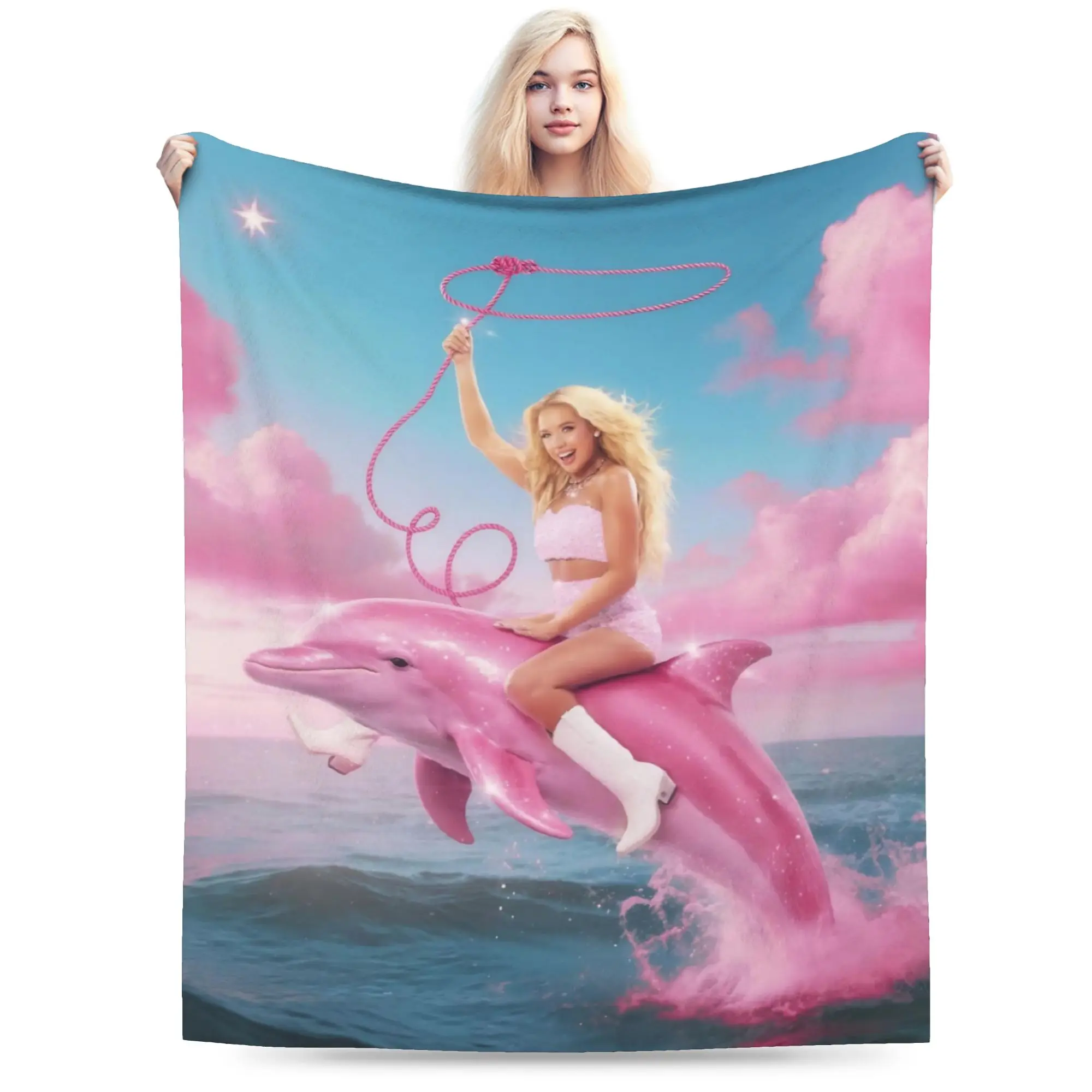 Megan Moroney Singer  Blanket Super Soft Cozy  Throw Blankets for Couch 50x60 Inch Multiple Sizes Plush Thin Quilt
