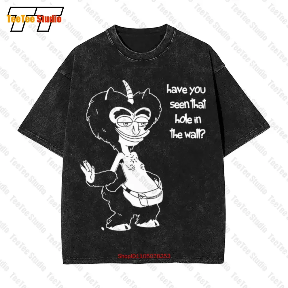 Camiseta Big Mouth Monstruo De Las Hormonas Netflix Vintage Oversized T-Shirt 3REW
