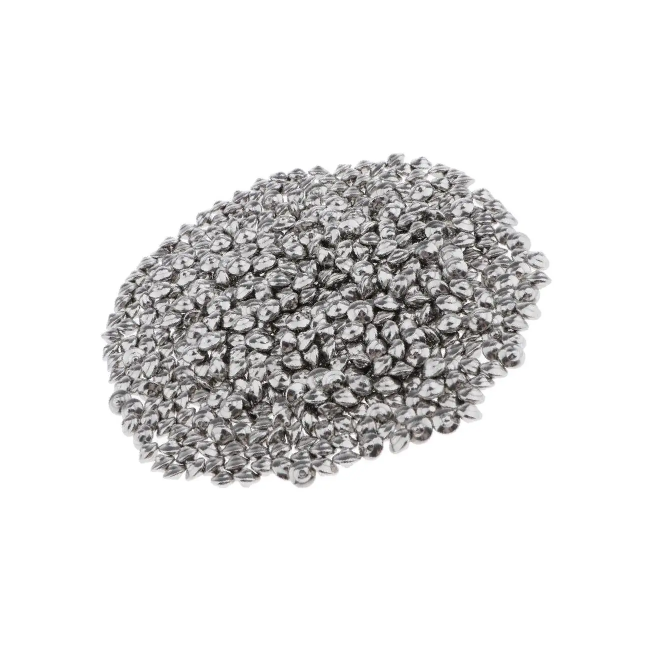 1BL/450g stainless steel Tumbler Media Shot bead flying saucer shape 4.5x7mm