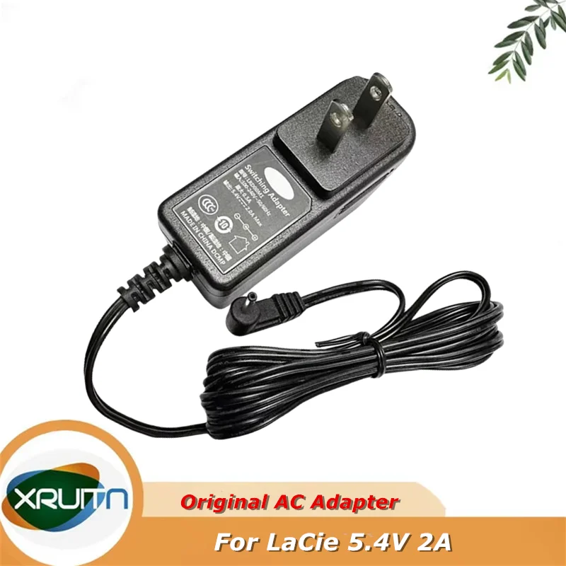 

Original For LaCie Rugged RAID Pro Power Supply 5.4V 2A 10.8W AC DC Adapter Charger LRD00M1 Genuine