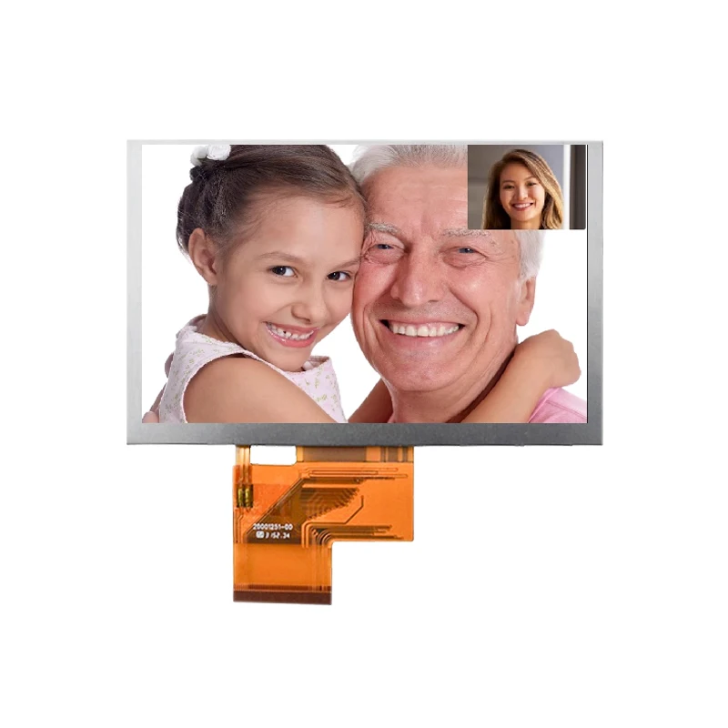 5 Inch 50 Pins HD LCD TFT GPS LCD Screen Panel 800x480 EJ050NA-01G Touch Screen For Fiat Car Monitor Audio Radio Sounds Systems