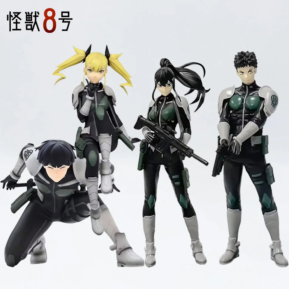 

NEW 8/15cm Anime Figurine Kaiju No. 8 Soshiro Hoshina Kikoru Shinomiya Action Model Pvc Toys Collection Desktop Accessories Gift