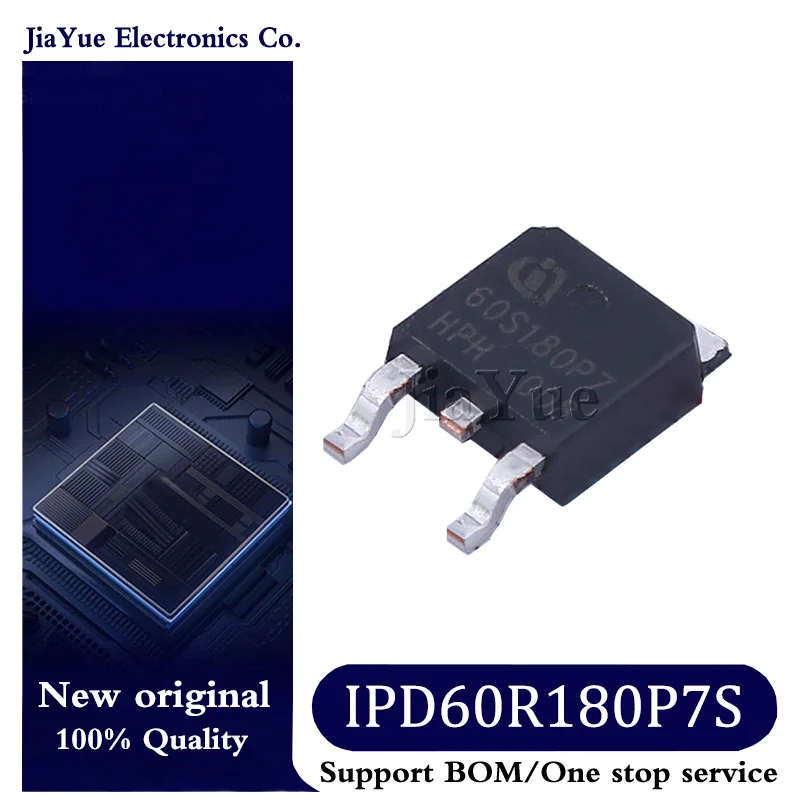 

5pcs/lot 100% New Original Chips IPD60R180P7S TO-252-3 600V MOSFET Field effect tube Power Transistor IPD60R180P7S