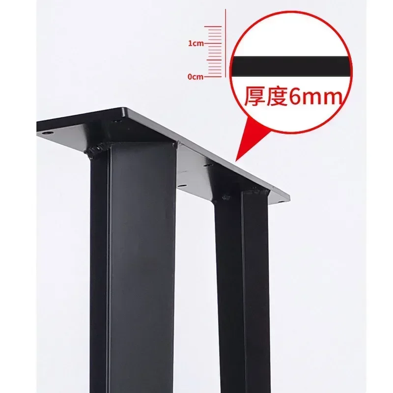 Nordic Wind Iron Art Table Leg Creative Office Large Slate Board Bar Support Frame Modern Simple Table Foot Accessories