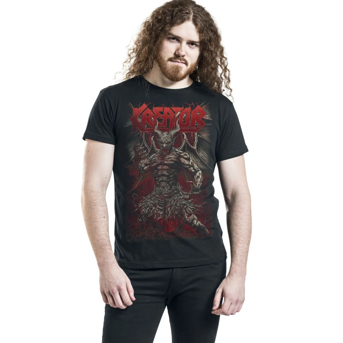 Y2k Kreator Grafik-Baumwoll-T-Shirt Unisex Sommer Kurzarm Mode Marken-T-Shirt Luxus Lässige Vintage Tees – Detail 2