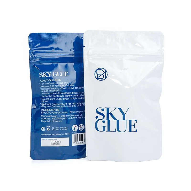 SKY S+ Type Glue 1s Fast Dry Strong Eyelash Extension Glue Adhesive Retention 6-7 Weeks 5ml No Irritation Lashes Glue