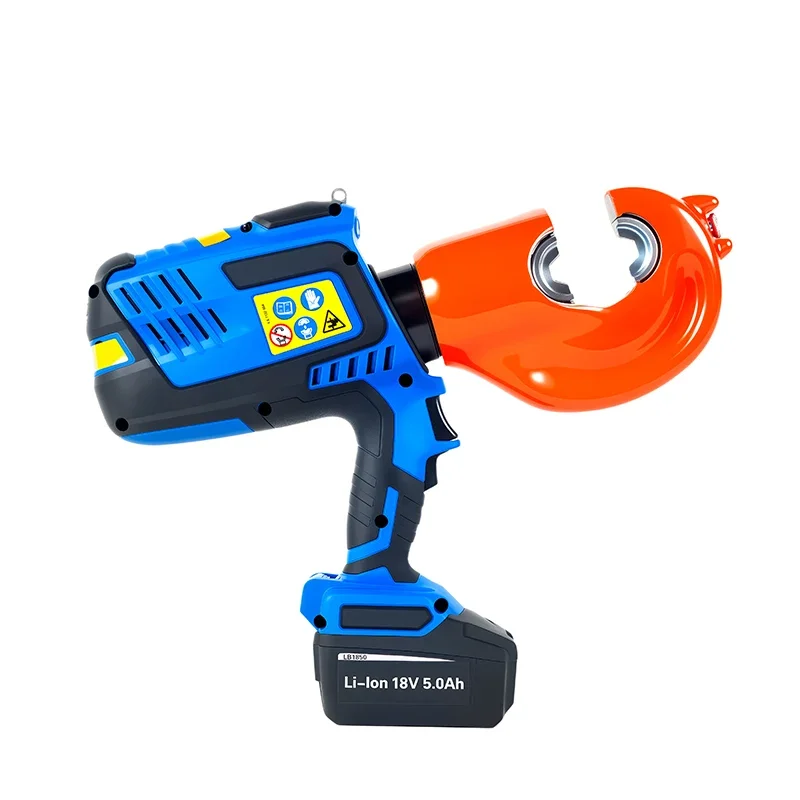NBC-713XL-KV 13T Battery Powered Insulated Hydraulic Crimping Tool Live Working Cable Lug Crimper for Cu/Al Terminals 400mm²