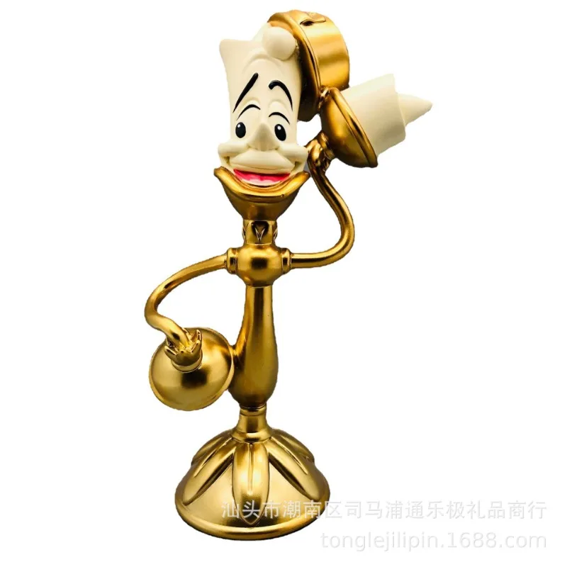 Dsn Beauty and The Beast Cogsworth Mr Clock 24cm Action Figure Figurine Collection Decoration Toys Pvc Model Christmas Gifts view 4