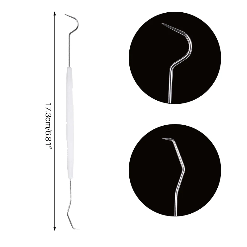 10pcs Dental Probe Periodontal Probe Explorer Dentist Endodontic Instrument Tool Teeth Clean Hygiene