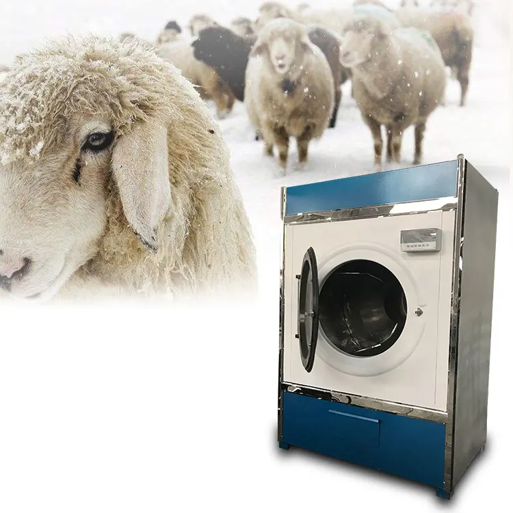 Washing Wool Sheep Wool Cleaning Machine Wool Processing Machinery