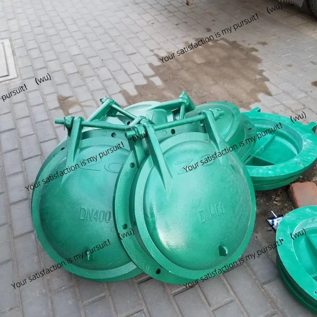 

FRP Pipeline check valve Double open steel Side open flapping door Steel flapping door Hydraulic