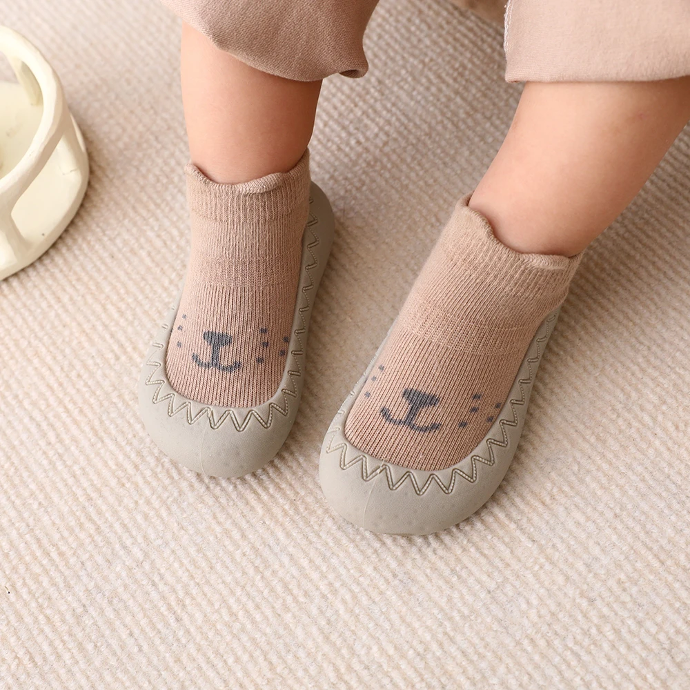 أحذية أرضية كرتونية مضادة للانزلاق للأطفال ، نعل مطاطي ، أحذية رياضية خفيفة الوزن ، مشوا مسبقًا ، أطفال صغار ، ربيع ، خريف ، 6 م-3 ص