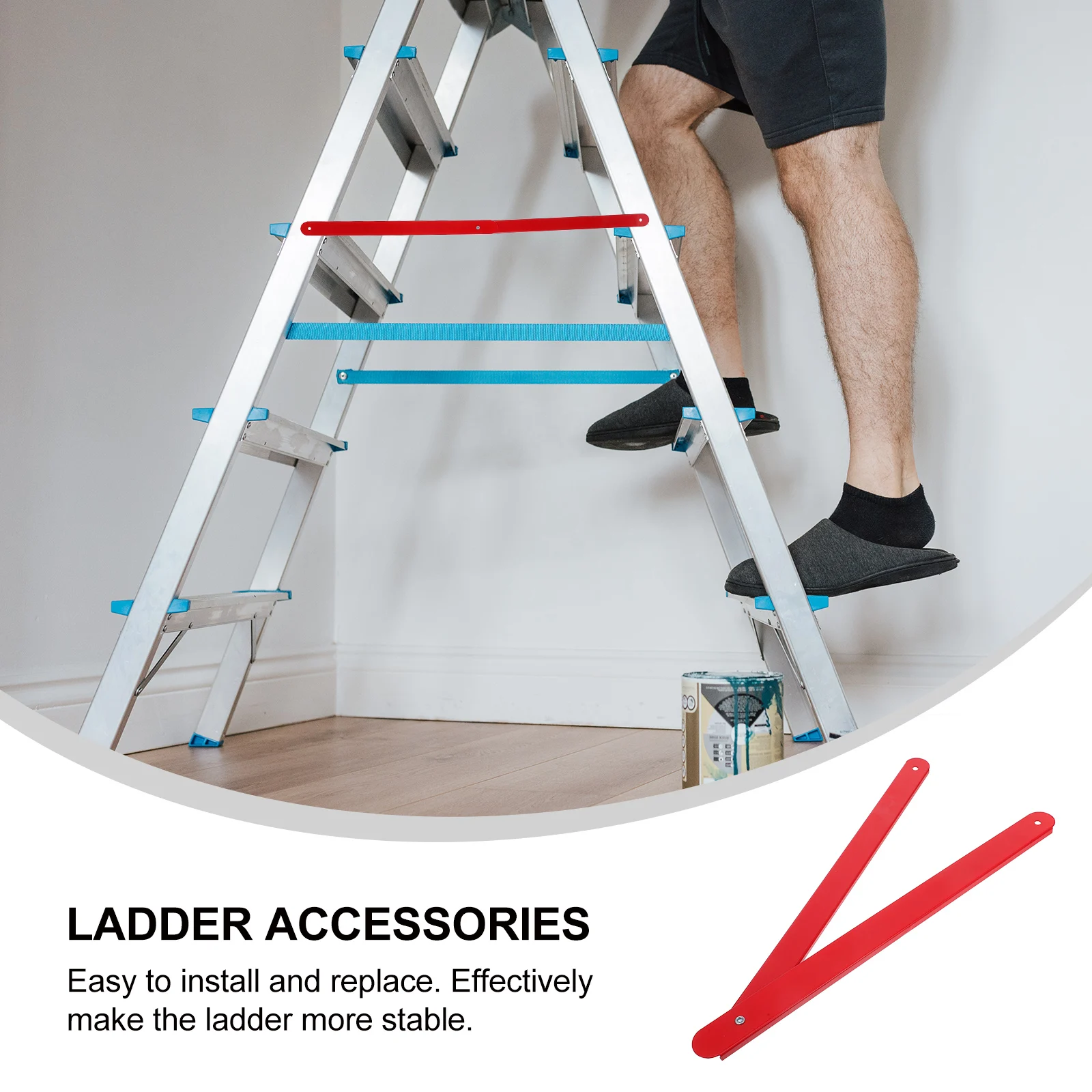 

Hinge Aluminum Alloy Folding Attic Ladder Hardware Replacement Ladder Step Parts Spreader Hinged Rod For Home Repair