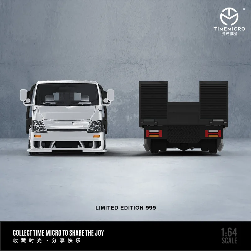 新在庫 Tm 1:64 H300 フラットベッド輸送トレーラーメルセデスベンツ Sls 車合金ミニチュアダイキャスト Minifeatures メルセデスカスタム