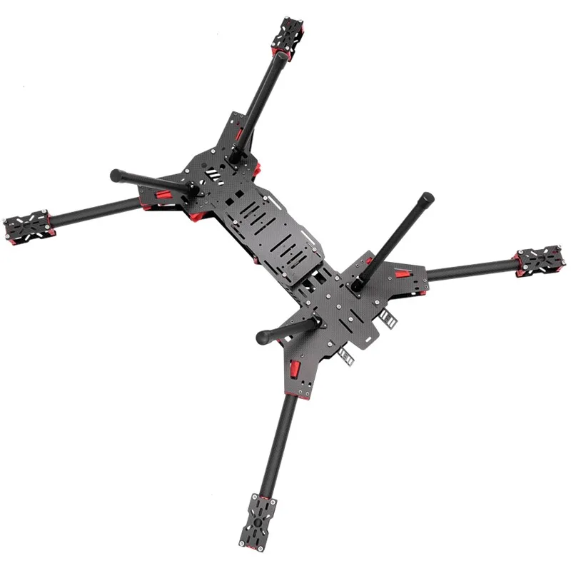 XAERO H4 680mm Alien Cross Faltbarer Carbon Quad-Rahmen für 4114 4112 Motor 15 16 Propeller – Detail 24