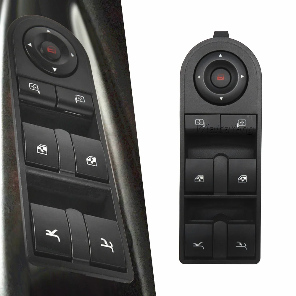 Przycisk przełącznika elektrycznego sterowania szybą dla Vauxhall Tigra Twintop OPEL TIGRA B 2004 2005 2006 2007-2009 akcesoria samochodowe