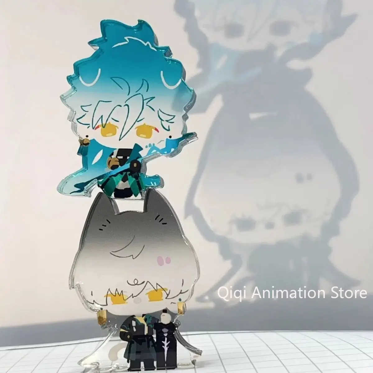 

Коллекционная акриловая подставка Wuthering Waves: Мультфильм/Аниме, Джиянь Гошу Лин ‌ Настольные украшения, декоративные модели, подарки на день рождения