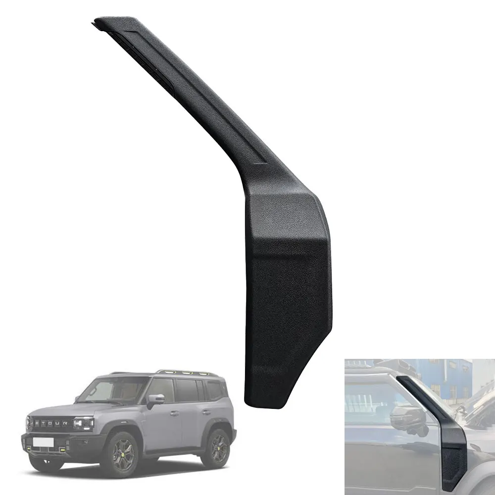

Off-road Car parts ABS Black Snorkel Fit For Chery Jetour Traveler 2023 2024 Auto Air Intake Car Snorkel Kits Accessories